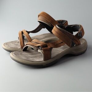 Teva Terra Fi Lite Leather Men’s Sandals Size 8.5